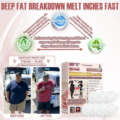 🧑‍⚕️🇬🇧 𝐎𝐟𝐟𝐢𝐜𝐢𝐚𝐥 𝐔𝐊 𝐒𝐭𝐨𝐫𝐞 | 𝐂𝐥𝐞𝐚𝐫𝐞𝐧𝐚® 𝟏𝟎-𝐢𝐧-𝟏 𝐀𝐝𝐯𝐚𝐧𝐜𝐞𝐝 𝐍𝐚𝐧𝐨 𝐌𝐢𝐜𝐫𝐨𝐧𝐞𝐞𝐝𝐥𝐞 𝐏𝐚𝐭𝐜𝐡 (𝐌𝐨𝐫𝐢𝐧𝐠𝐚 · 𝐁𝐞𝐫𝐛𝐞𝐫𝐢𝐧𝐞 × 𝐍𝐀𝐃+) — 𝐎𝐧𝐜𝐞 𝐃𝐚𝐢𝐥𝐲, 𝐑𝐞𝐬𝐮𝐥𝐭𝐬 𝐢𝐧 𝟕 𝐃𝐚𝐲𝐬