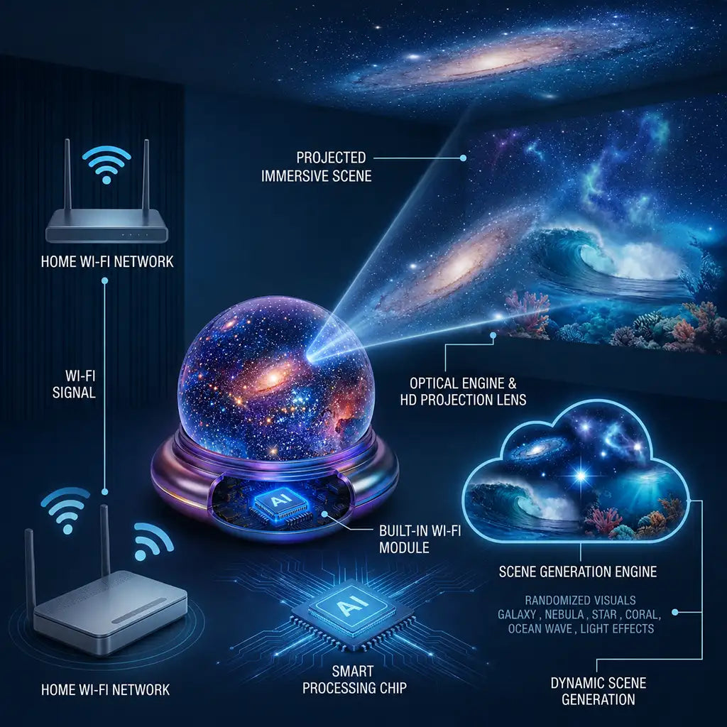 🔮Comauo® Night Light Projector✨