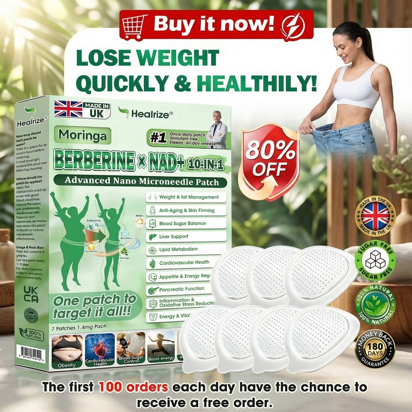 Quality Tested & Verified 🍁🍁𝐇𝐞𝐚𝐥𝐫𝐢𝐳𝐞® 𝗕𝗲𝗿𝗯𝗲𝗿𝗶𝐧𝐞 𝐌𝐮𝐥𝗹𝘁𝗶-𝗣𝗮𝘁𝙝𝙬𝙖𝙮 𝙈𝒆𝒕𝒂𝒃𝒐𝒍𝐢𝐜 𝐏𝐚𝐭𝗰𝗵(𝐉𝐮𝐬𝐭 𝐨𝐧𝐜𝐞 𝐚 𝐝𝐚𝐲, 𝐯𝐢𝐬𝐢𝐛𝐥𝐞 𝐜𝐡𝐚𝐧𝐠𝐞𝐬 𝐢𝐧 𝟕 𝐝𝐚𝐲𝐬） ✅ 𝐅𝐨𝐫 𝐨𝐛𝐞𝐬𝐢𝐭𝐲, 🅛🅞🅞🅢🅔 🅢🅚🅘🅝,𝐝𝐢𝐚𝐛𝐞𝐭𝐞𝐬, 𝐬𝐥𝐞𝐞𝐩 𝐚𝐩𝐧𝐞𝐚, 𝐣𝐨𝐢𝐧𝐭 𝐢𝐬𝐬𝐮𝐞𝐬, 𝐚𝐧𝐝 𝐦𝐨𝐫𝐞 🍁